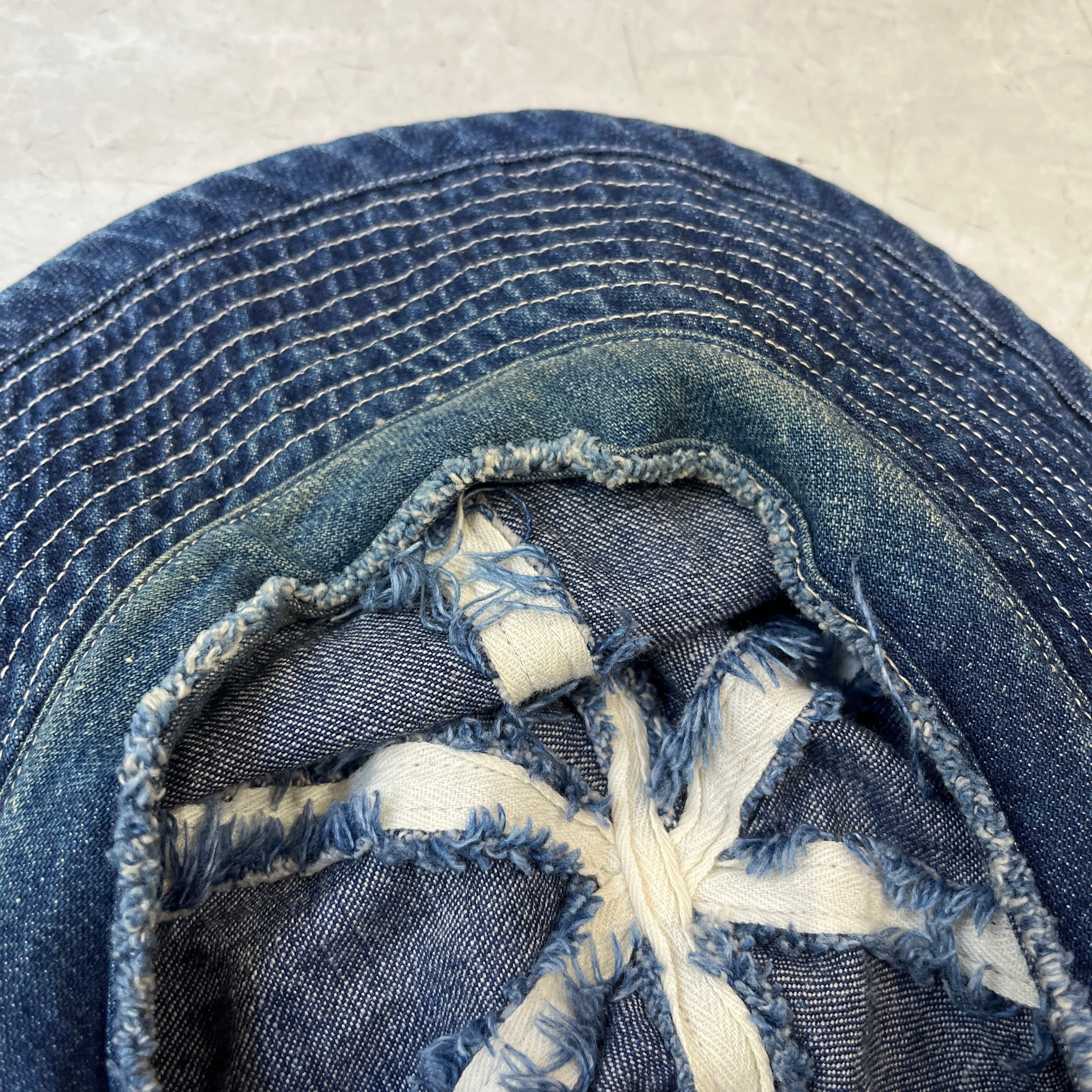 30s US ARMY M-37 Denim Hat 30年代 デニムハット ミリタリー 30s US ARMY M-37 Denim Hat 30年代 デニムハット ミリタリー