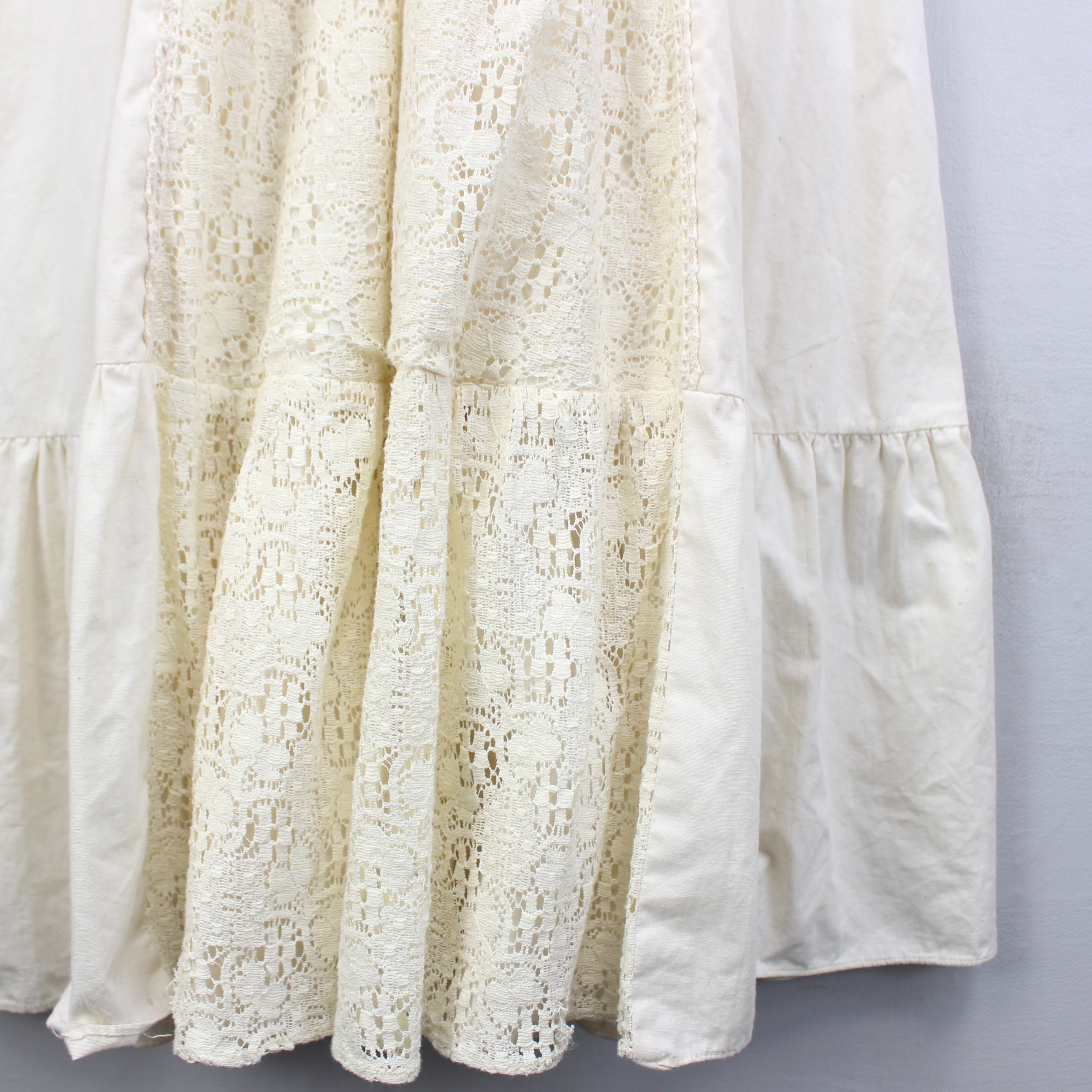 SPECIAL ITEM* 60's~70's GUNNE SAX LACE DESIGN LONG DRESS SPECIAL ITEM* 60's~70's GUNNE SAX LACE DESIGN LONG DRESS