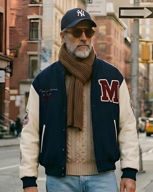 アメリカン ワッペンスタジアムジャケット　A0195