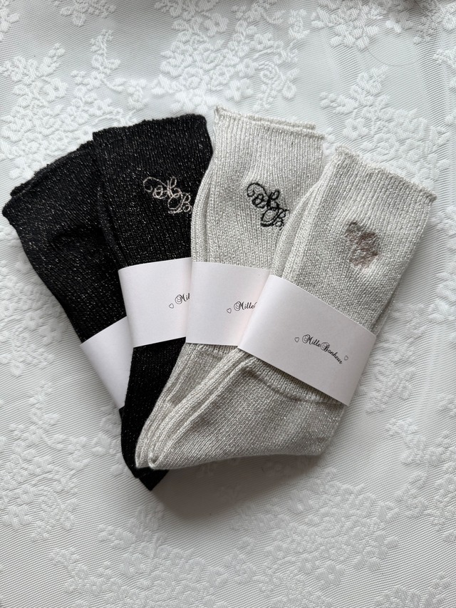 LAME TABIO MilleBonheur socks