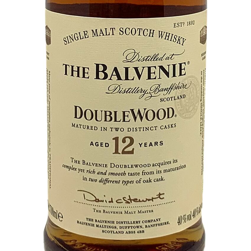 バルヴェニー 12年 ダブルウッド 40％ | B.BREEZE ビーブリーズ│洋酒