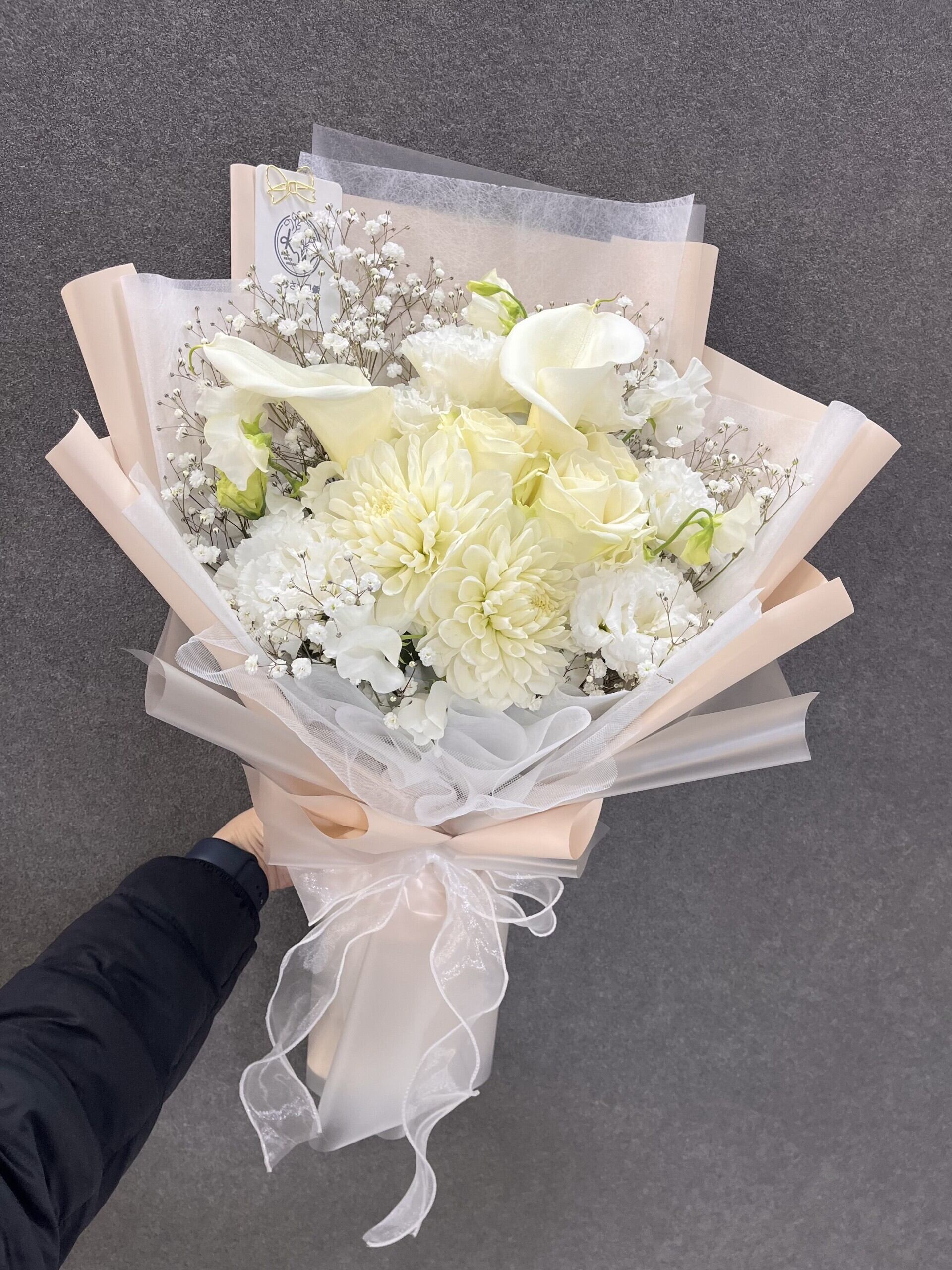 店舗受取り】bouquet 韓国ブーケ | くろさわ図鑑 | 花畑にある花屋