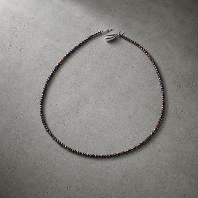 極小淡水パール マルチカラーネックレス 50cm/56cm