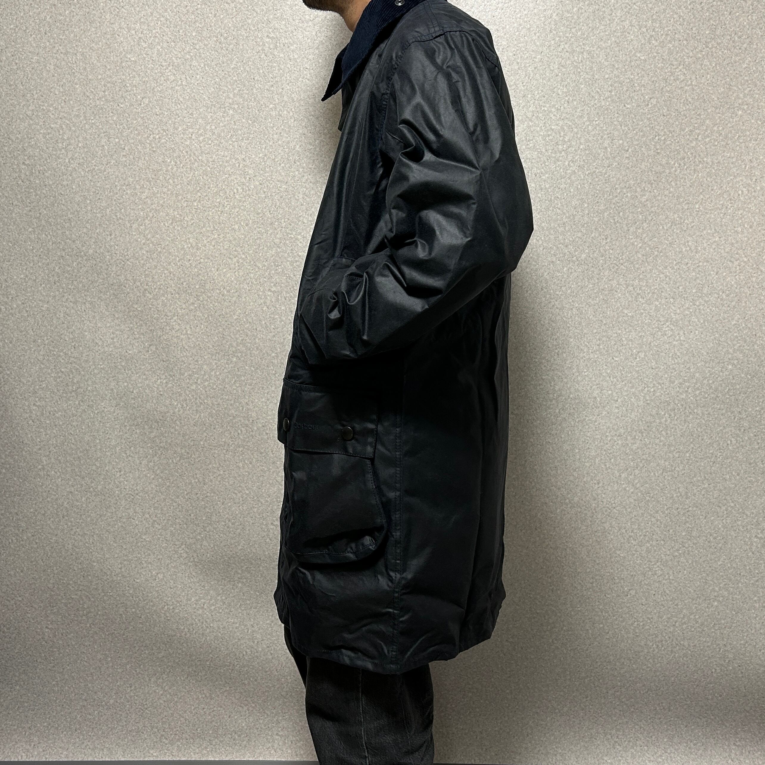 3ワラント Barbour バブアー Border ボーダー SL 36 Navy ネイビー