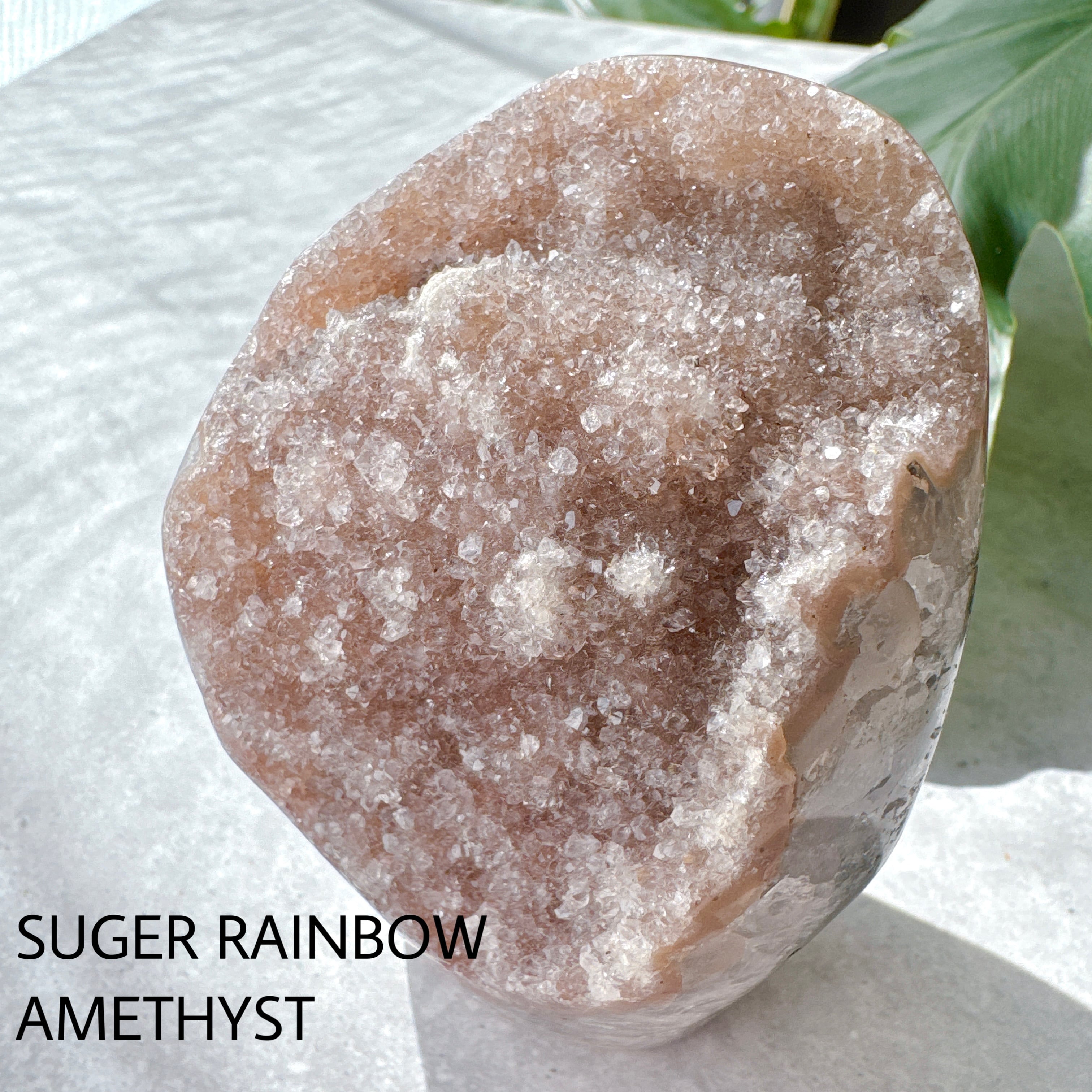 ウルグアイ産 シュガーレインボーアメジスト 原石 天然石 | Rinolis