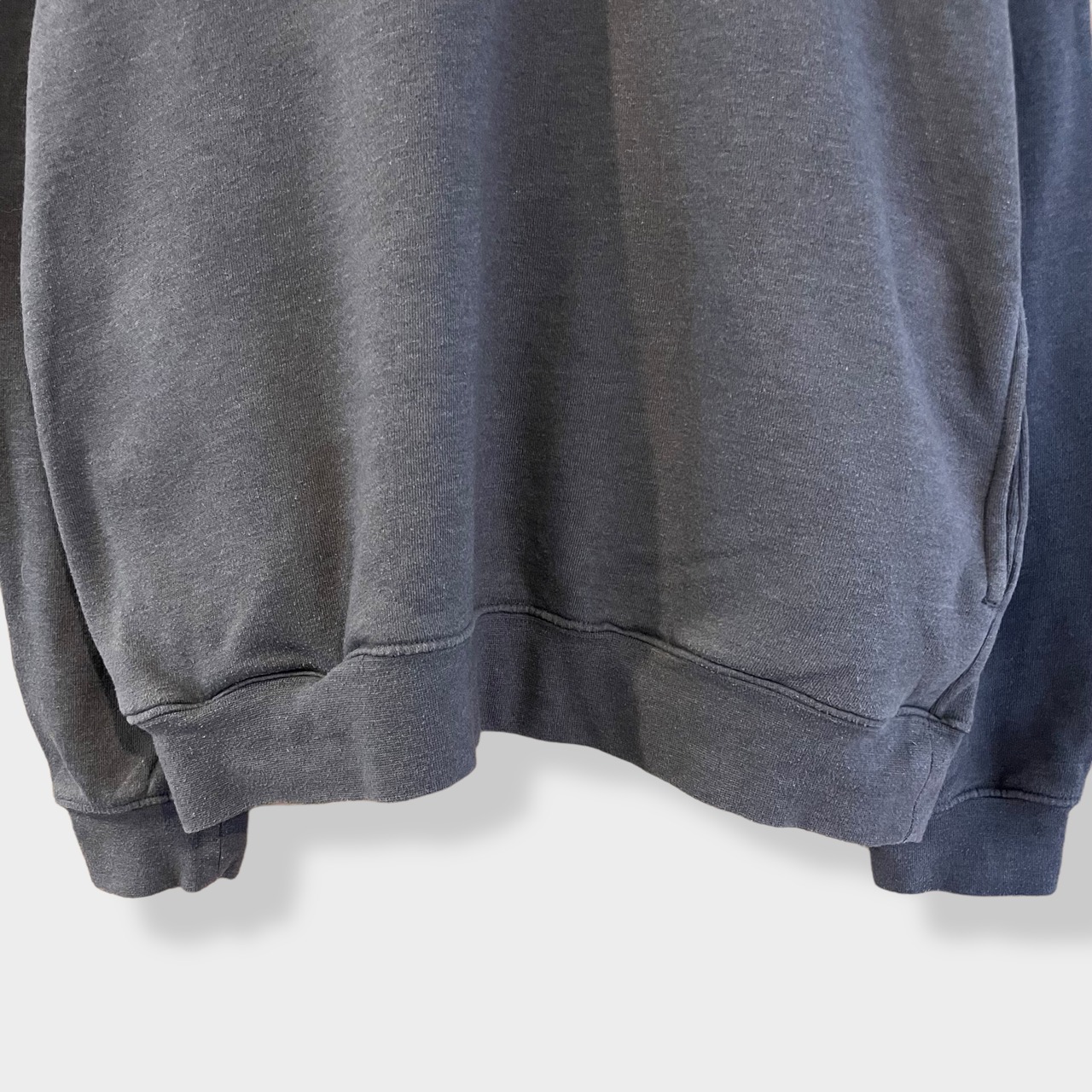 【CHARLES RIVER】ワンポイントロゴ バックプリント DELTA GAMMA ハーフジップ スウェット プルオーバー M US古着