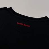 CASTELBAJAC カステルバジャック プリント 長袖Tシャツ カットソー サイズ 48 /ブラック/日本製