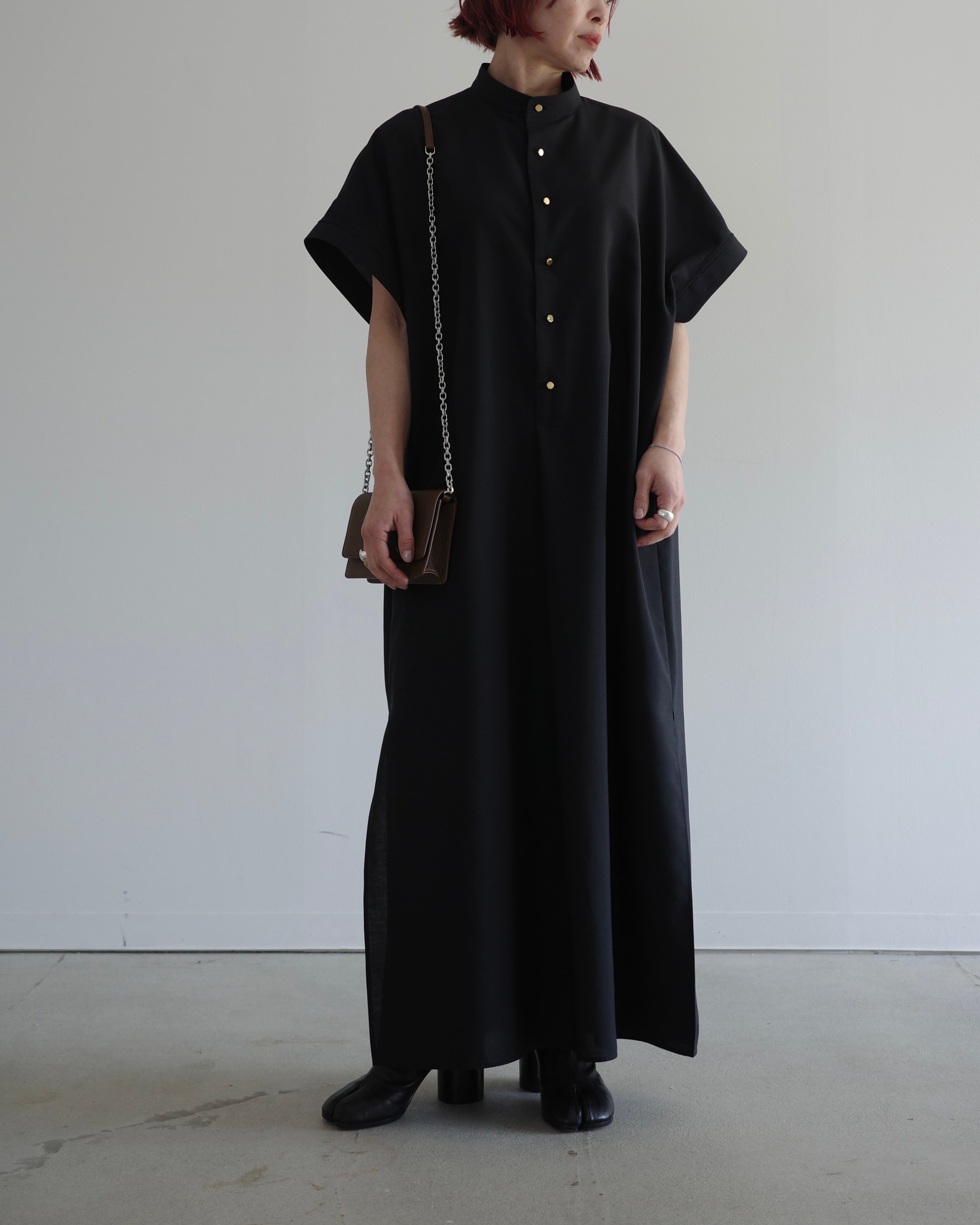 THE RERACS / FRONT TUCK POLO DRESS SLEEVELESS | LA VILLA ROUGE