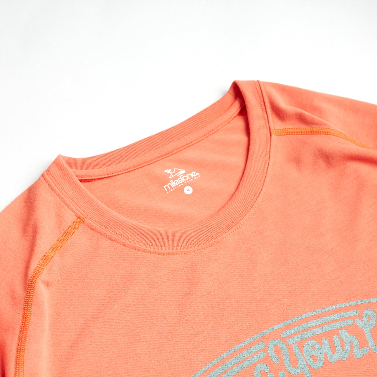 milestone（マイルストーン）original canvas T-SHIRTS LIGHTING YOUR