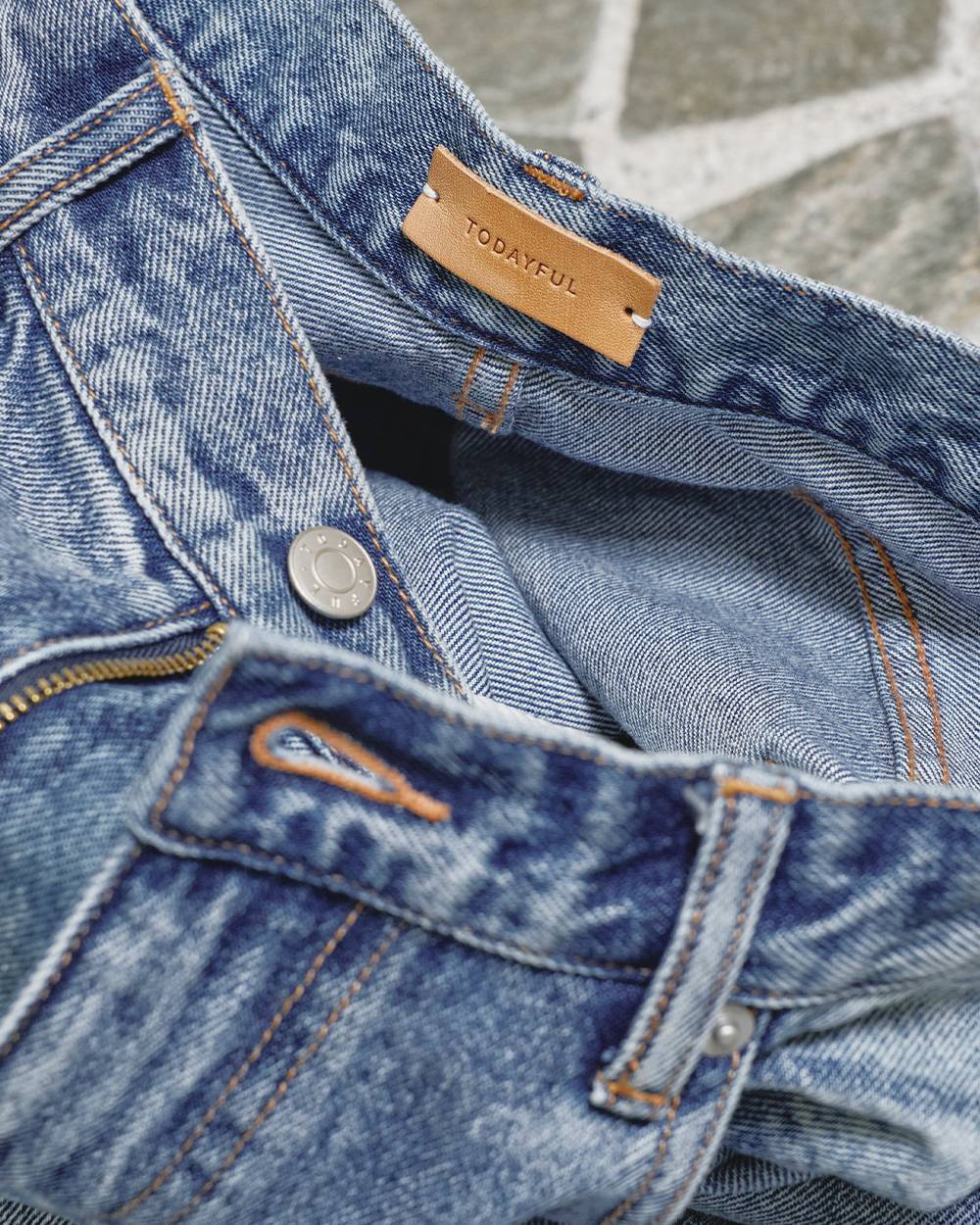 TODAYFUL(トゥデイフル) Cary's Denim SAX | サウスオレンジ|メンズ TODAYFUL(トゥデイフル) Cary's Denim SAX | サウスオレンジ|メンズ