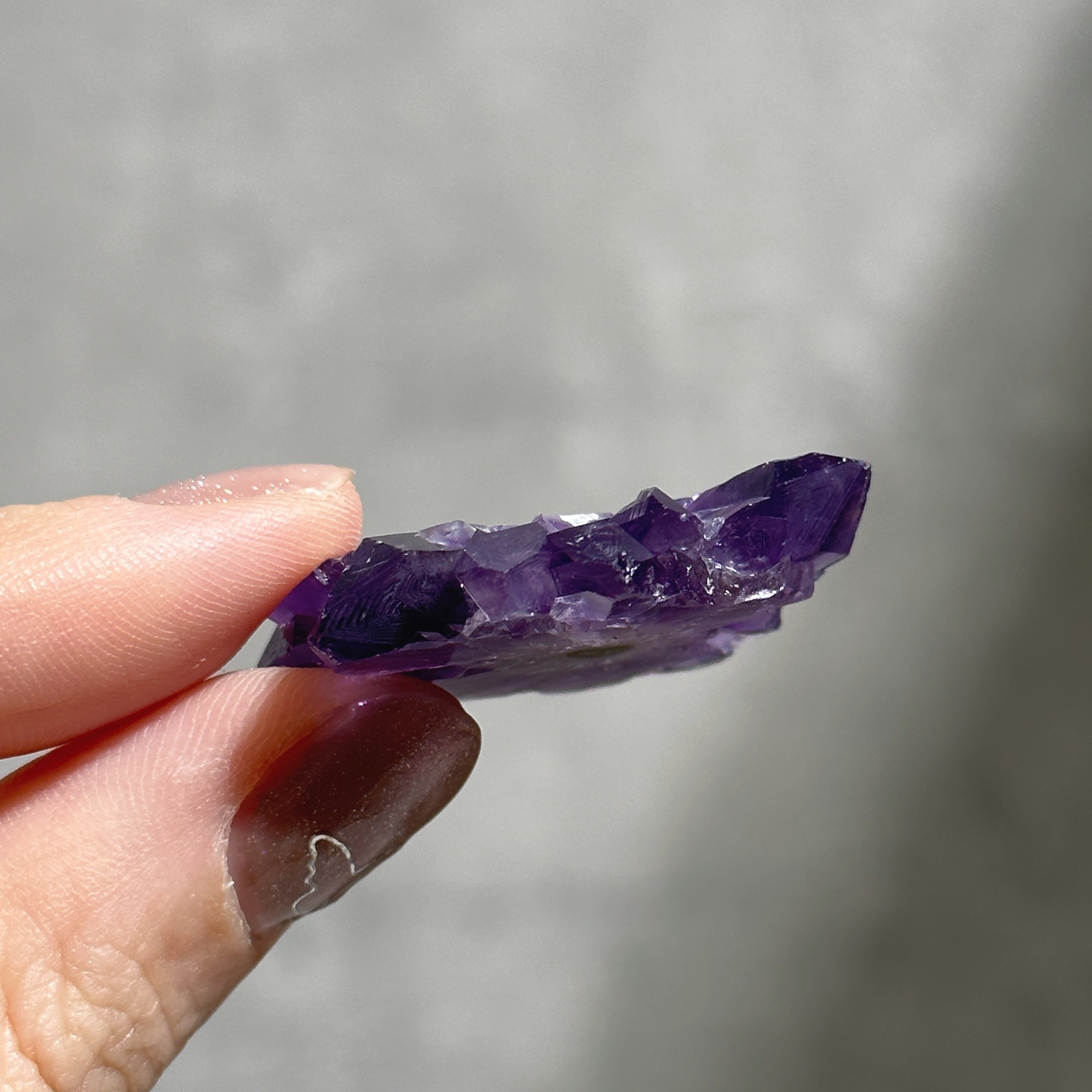 フラワーアメジスト スライス22◇ Flower Amethyst ◇天然石・鉱物