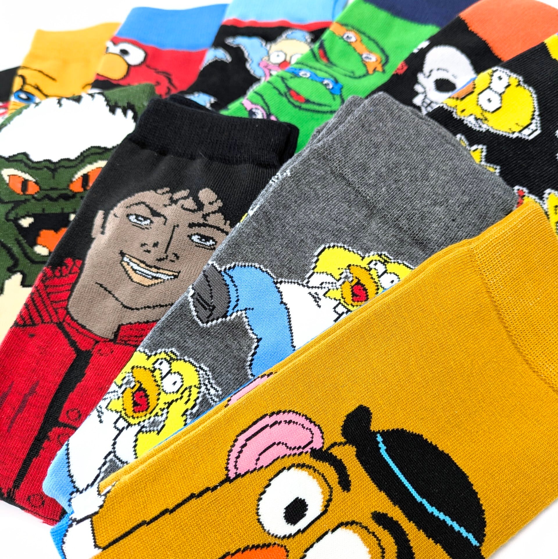 ♧【 crew socks / クルーソックス 】『 マイケル・ジャクソン / スリラー 』 靴下 / ソックス 〚アメリカン雑貨 アメトイ〛
