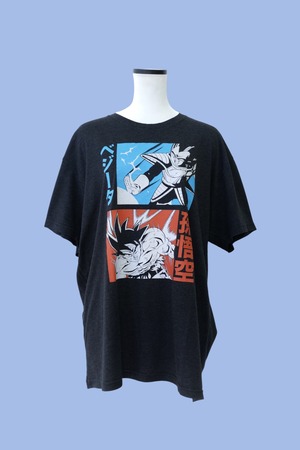 【SALE50%off】 DRAGON BALL Z / official ベジータ&孫悟空 Tシャツ
