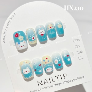 HX210 ネイルチップ サイズXS/S/M