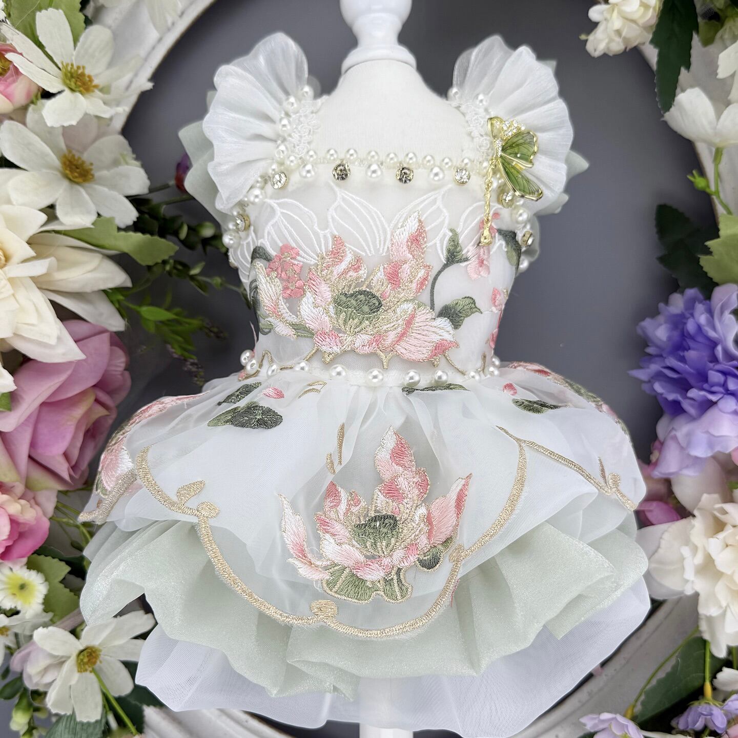 花咲くプリンセスドレス 00477