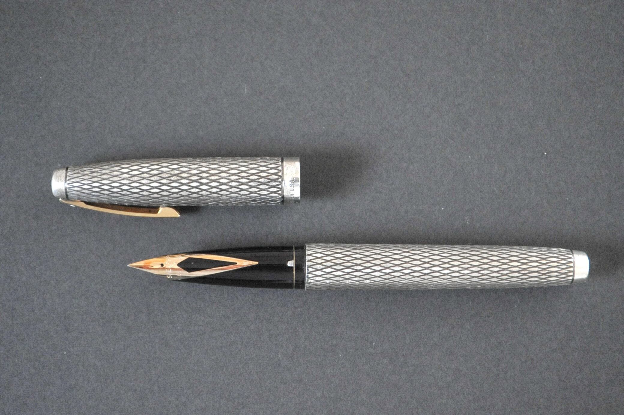 70s シェーファー インペリアル シルバー SHEAFFER IMPERIAL （極細字