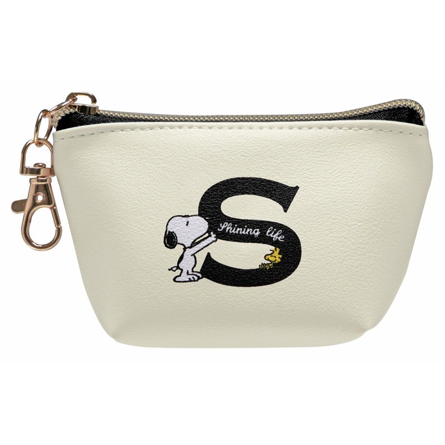 スヌーピー三角イニシャルマルチケース S(0506747)