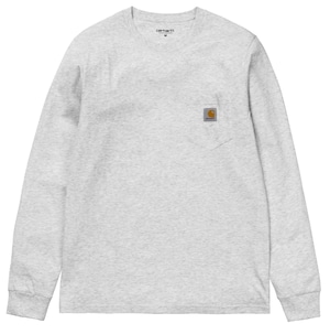 Carhartt (カーハート) L/S POCKET T-SHIRT - Ash Heather