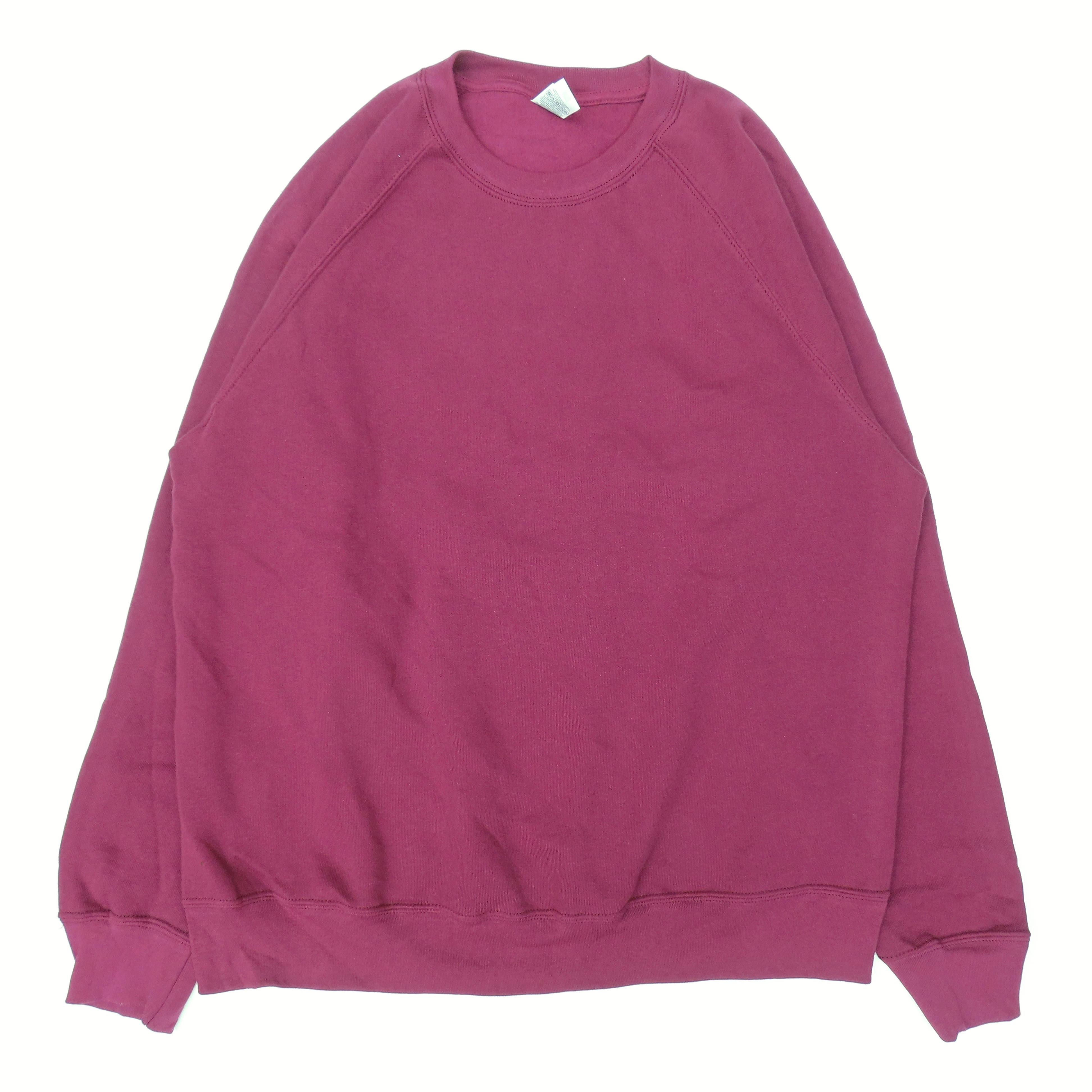 EURO FRUIT OF THE LOOM Classic SWEAT バーガンディ