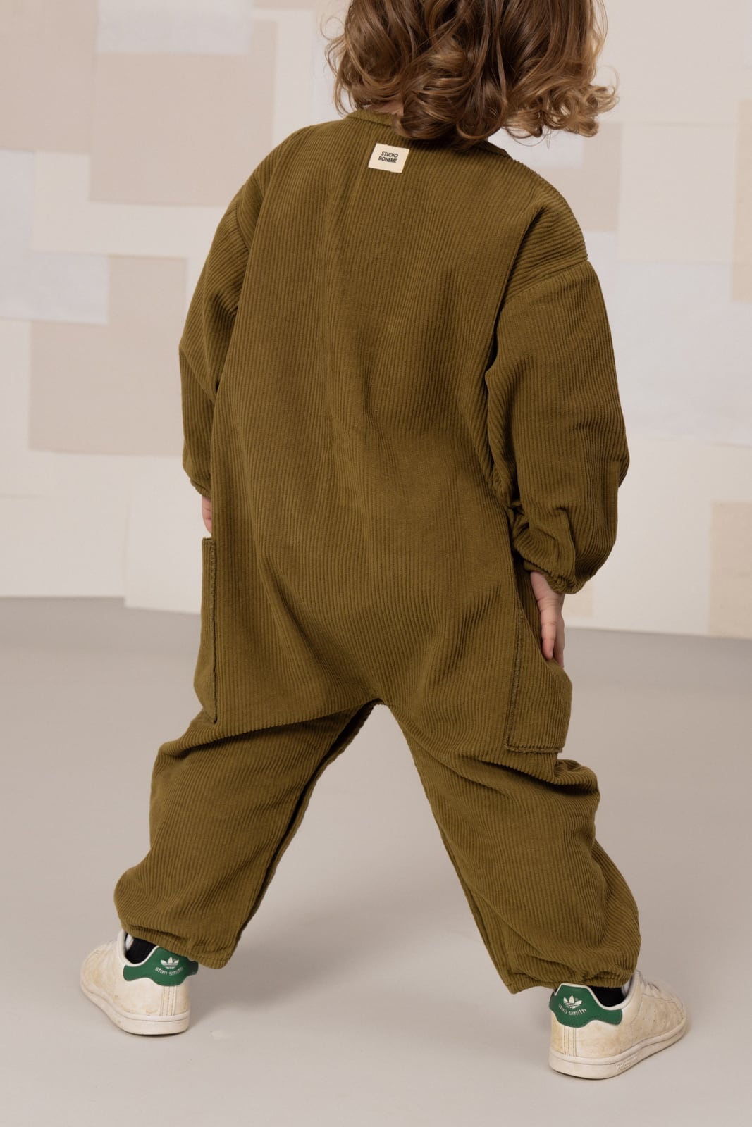 STUDIO BOHEME】BIG PAPI JUMPSUIT - GREEN NUTRIA | RIRIBELL
