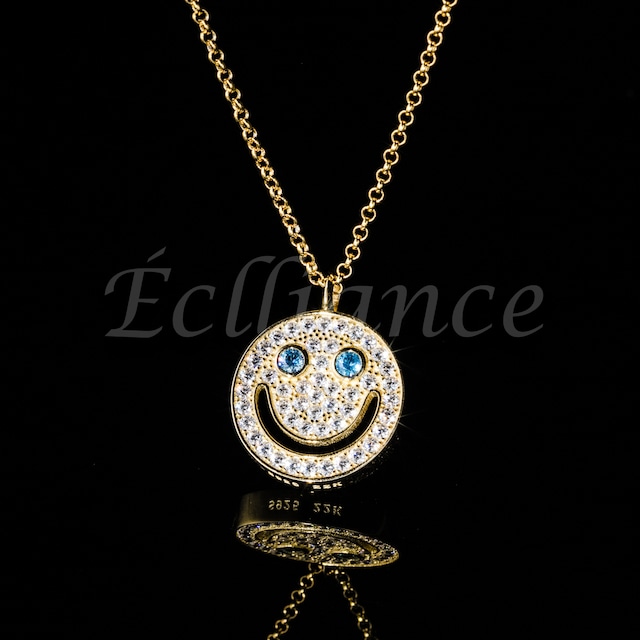 S925 24k Premium Smile Necklace