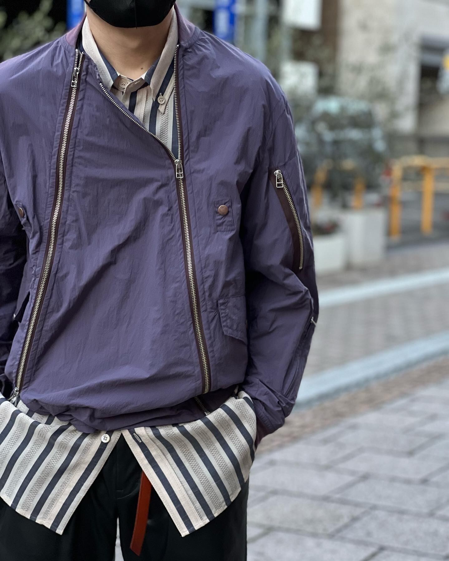 再入荷】 bed Ver.2 j.w. BK MA-1 ford Double-Zip MA-1 大阪府の Ver