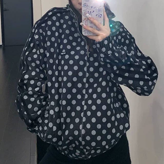 dot denim jacket　ドットデニムジャケット　J2141