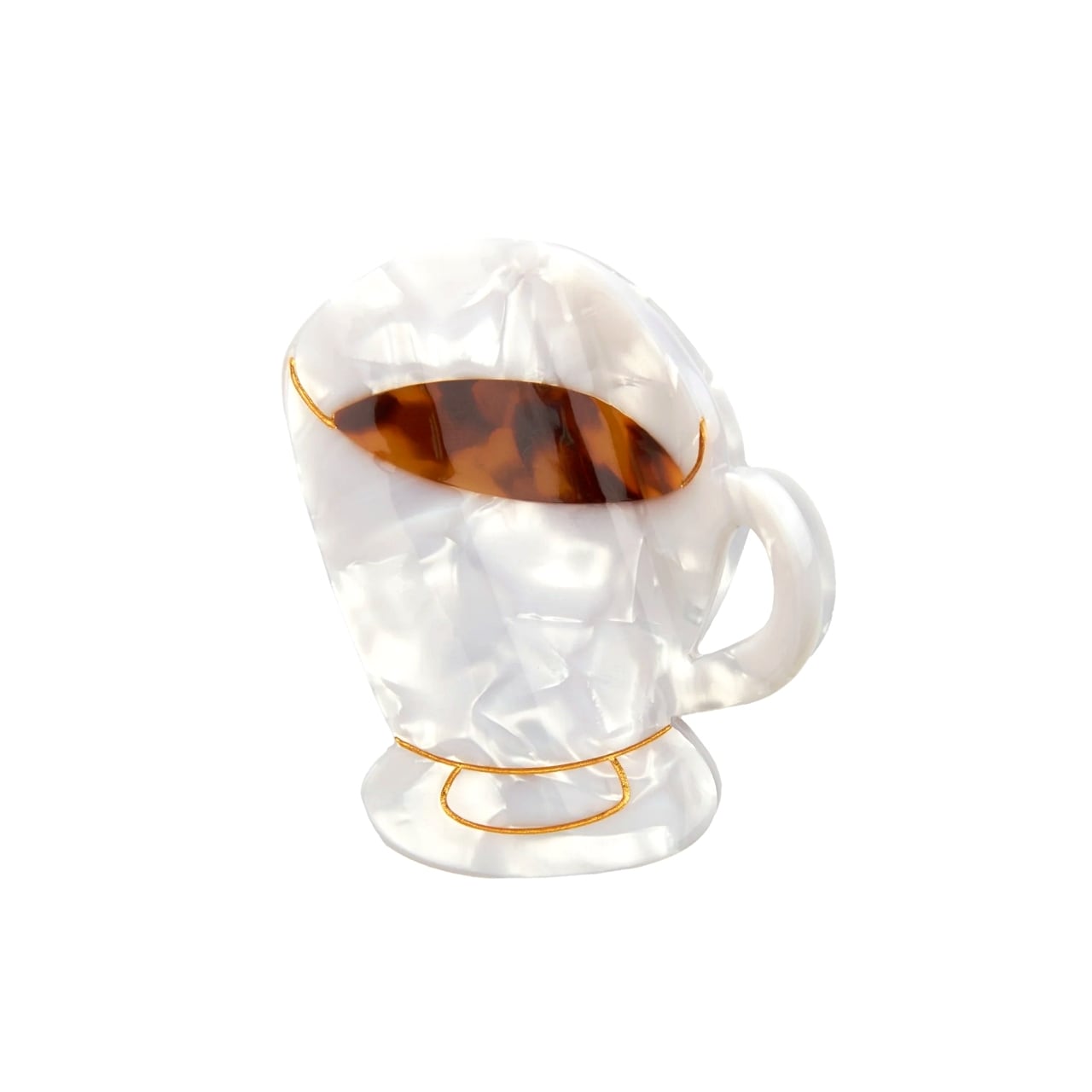 即納» Coucou Suzette Coffee Hair Claw ククシュゼット ヘア