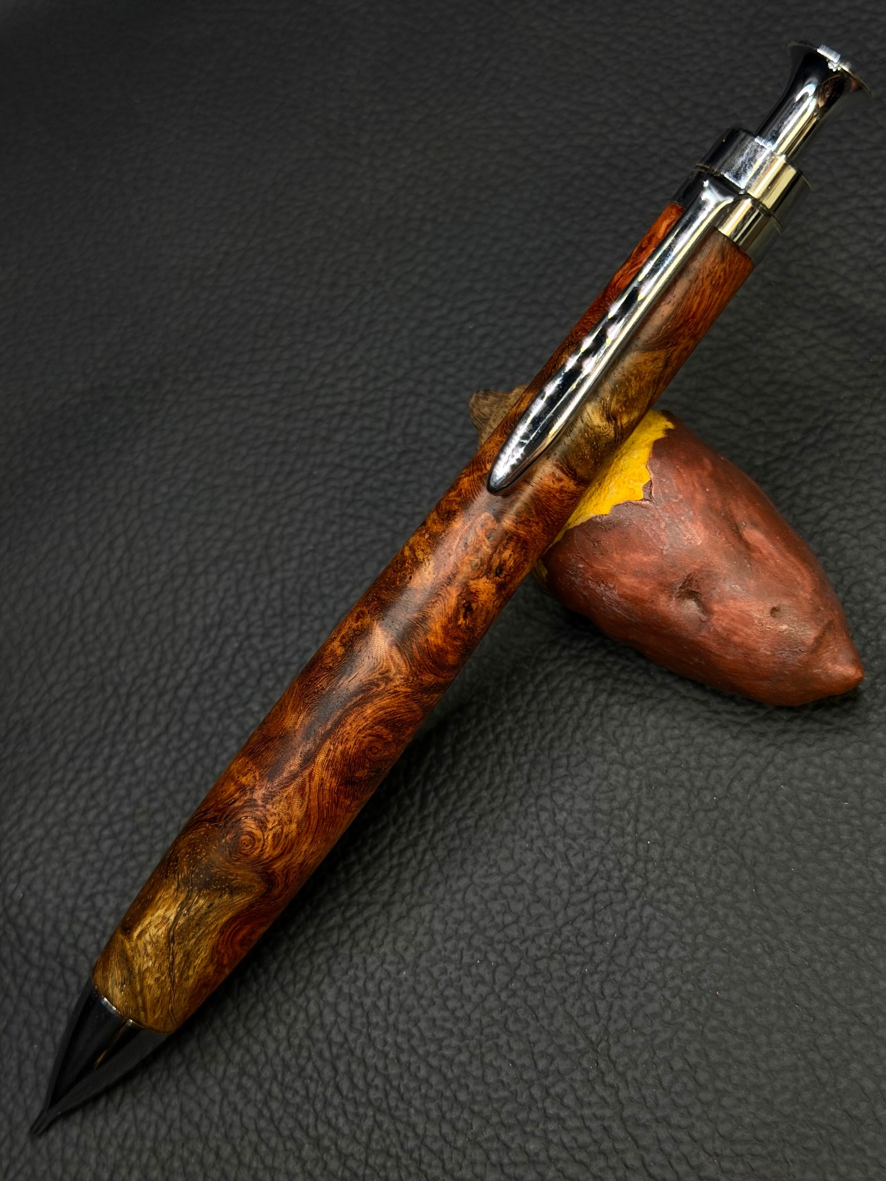 20 黒柿 縮み杢 0.3mmシャープペンシル | こぶた工房