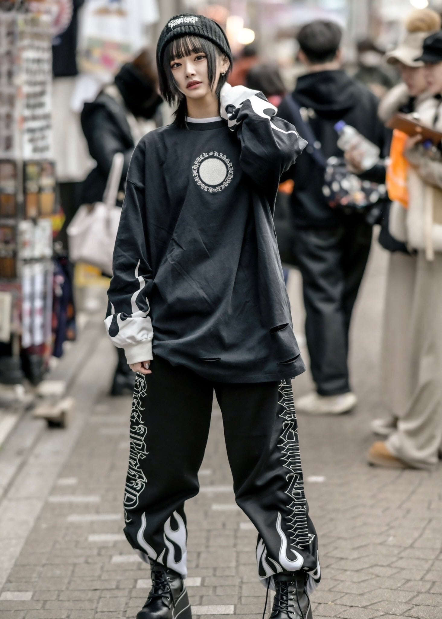 即納】「炎上ダメージロンT」 | KRY clothing