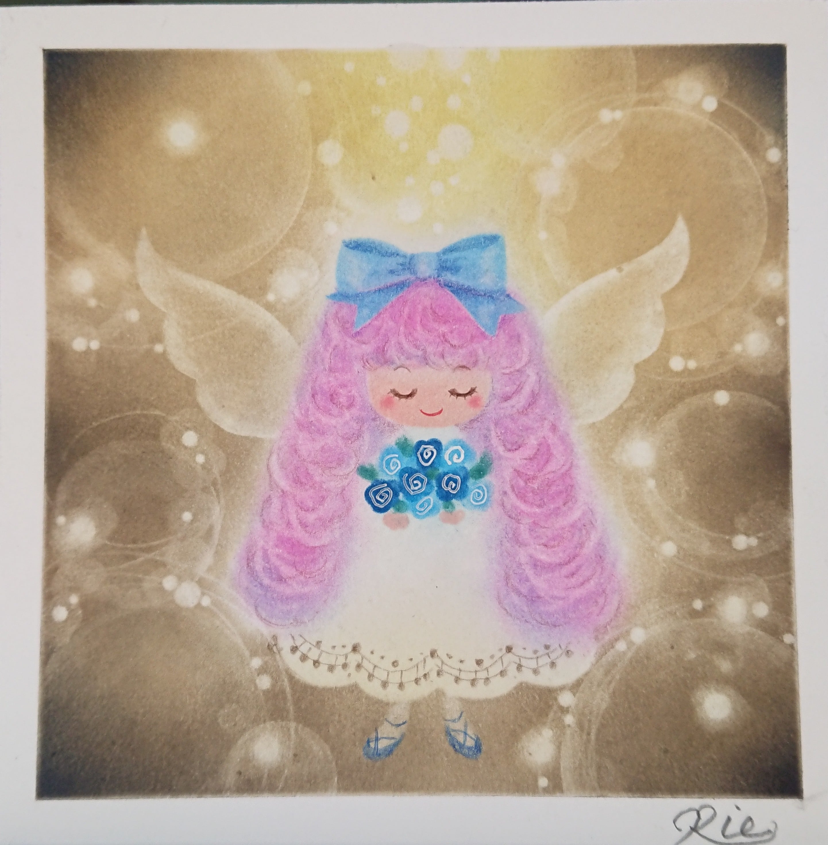 パステル天使アート | アートサロン グレイス｛パステルアート・クレイ