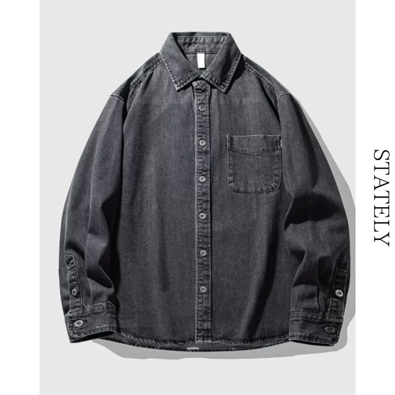 Vintage Denim シャツ ジャケット/3color_O36・画像3