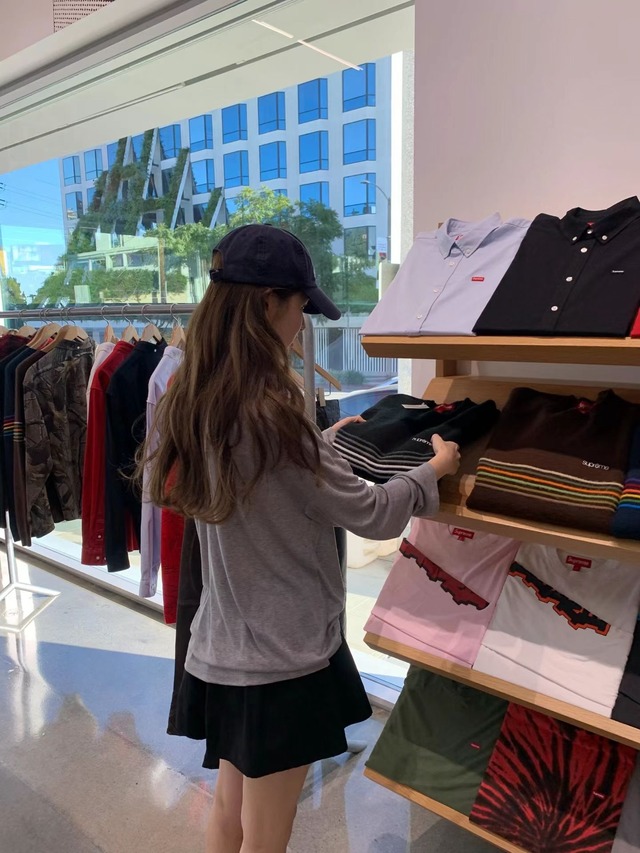 (予約) ounce / Como boxy sleeve tee 3color