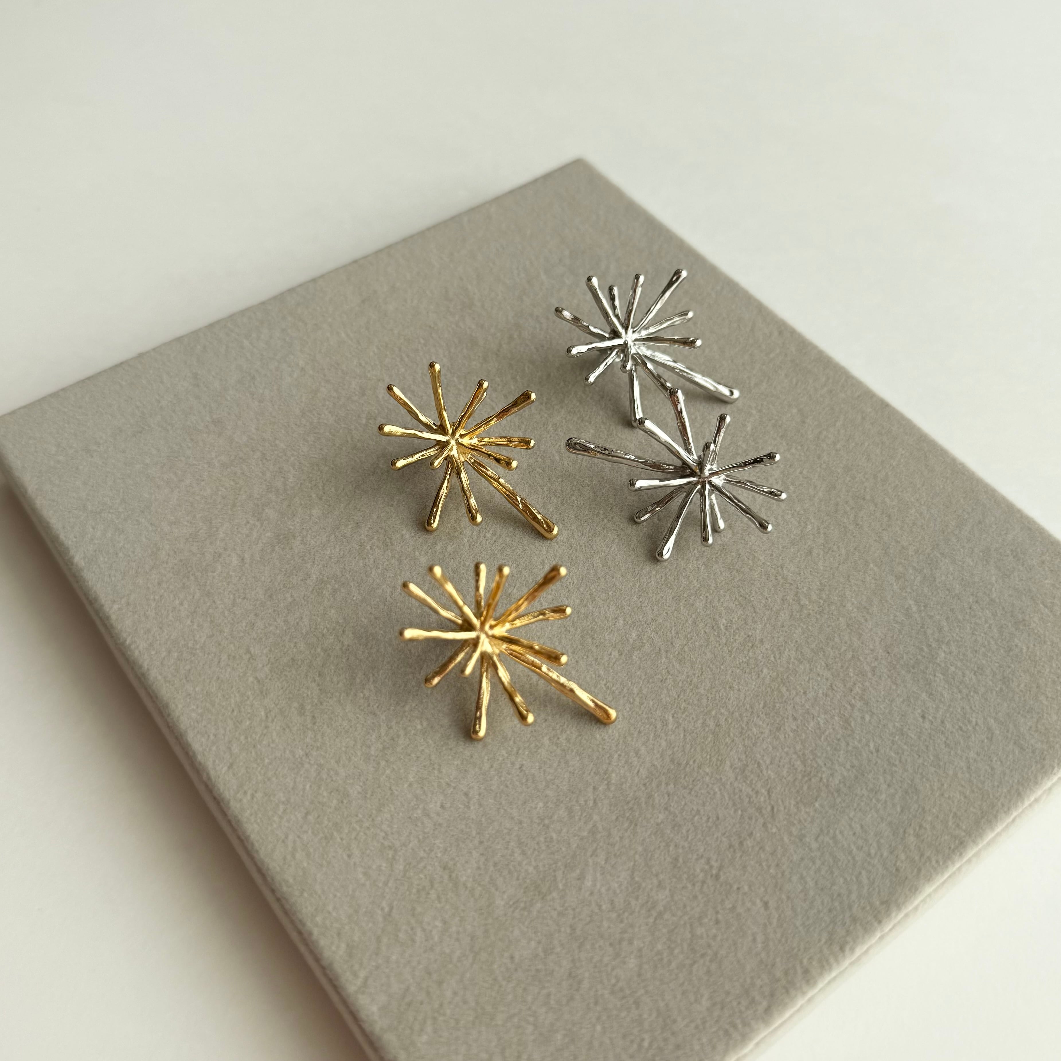 アクセサリー uiqut asymmetry ribbon pearl pierce ribbon pearl pierce | Lumiere jewelley shop