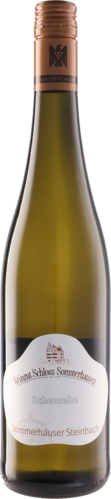 ゾンマーハウザー シュタインバッハ ショイレーベ トロッケン エアステ・ラーゲ　23　シュロス・ゾンマーハウゼン　Sommerhauser Steinbach Sheurebe trocken Erste Lage 23  Weingut Schloss Sommerhausen