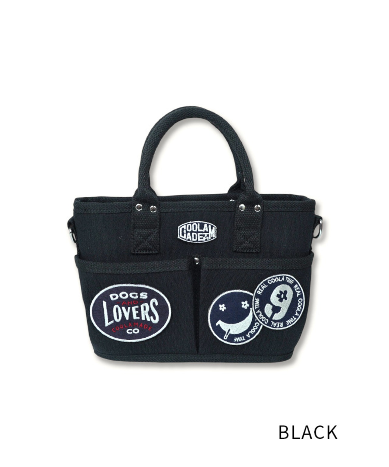 【直営限定ITEM】-TYPE D- パッチコンパクト3wayバッグ (BLACK)　CQ-49501H