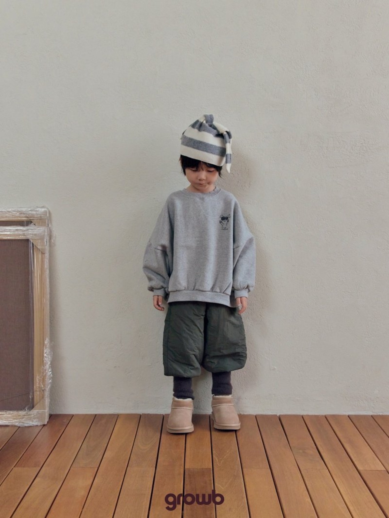 GROWB［取寄］warmer pants 26winter