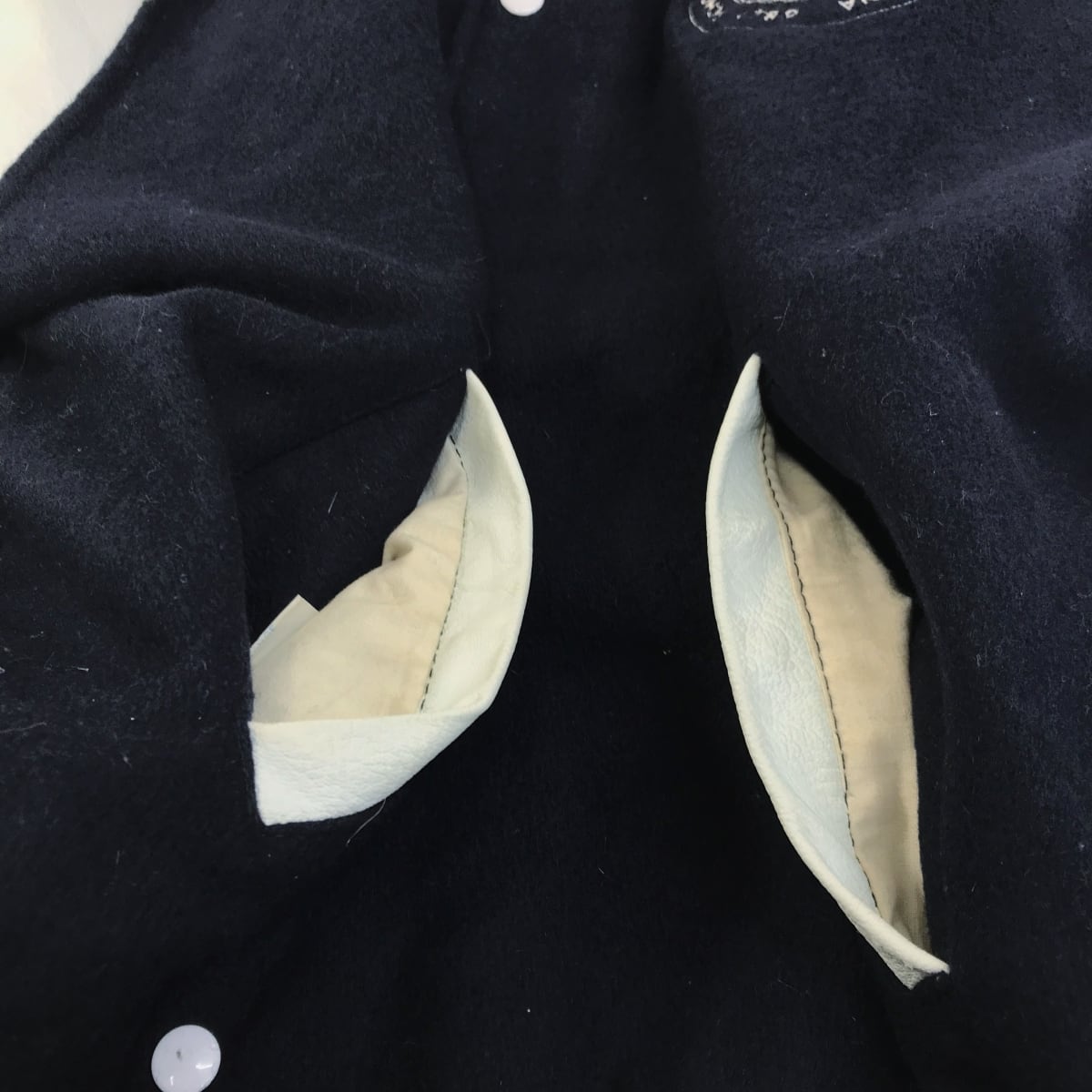 EMPIRE エンパイア 80〜 90年代 USA製 袖革スタジャン ベースボール