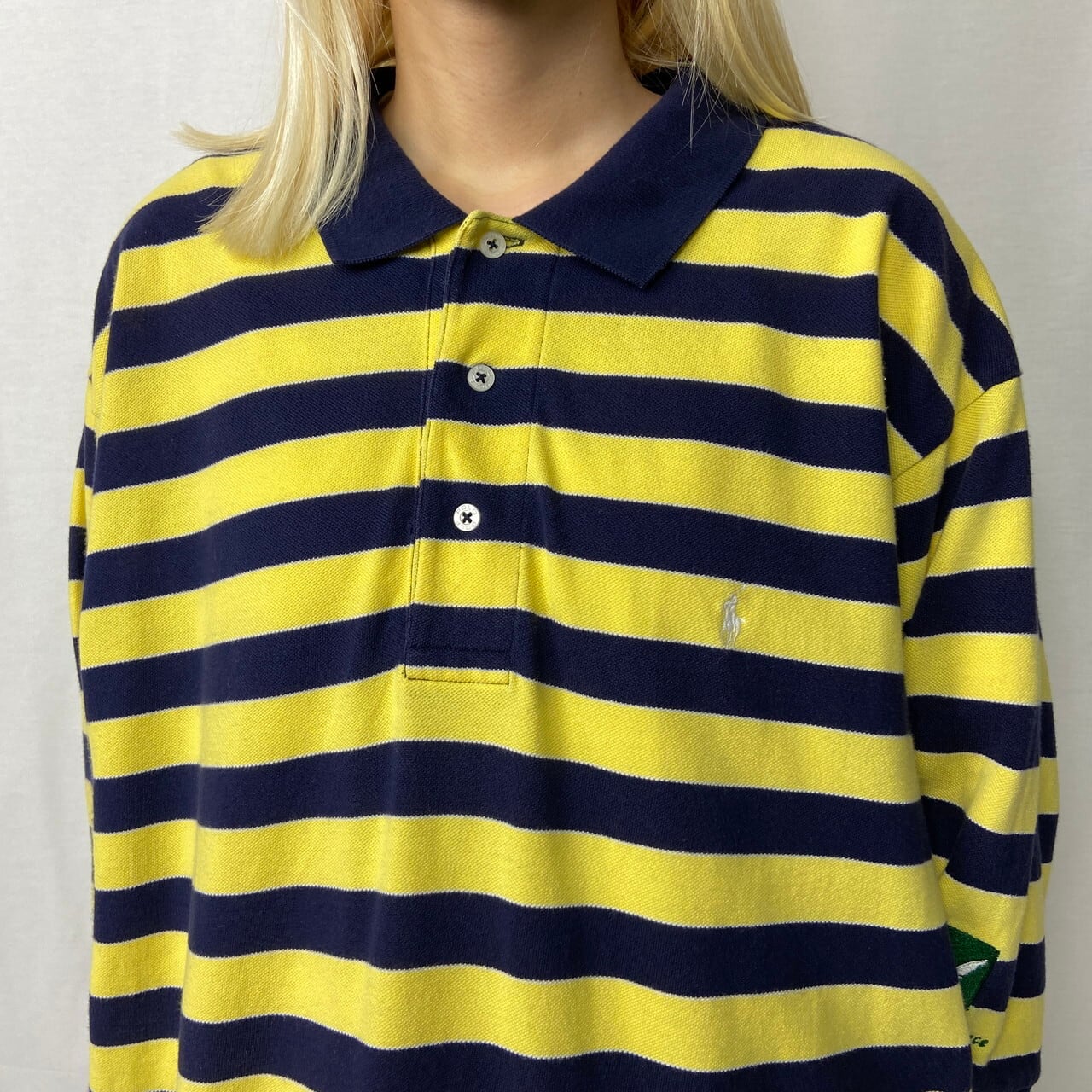 Polo Golf Ralph Lauren オールドラルフローレン 鹿の子 ボーダー
