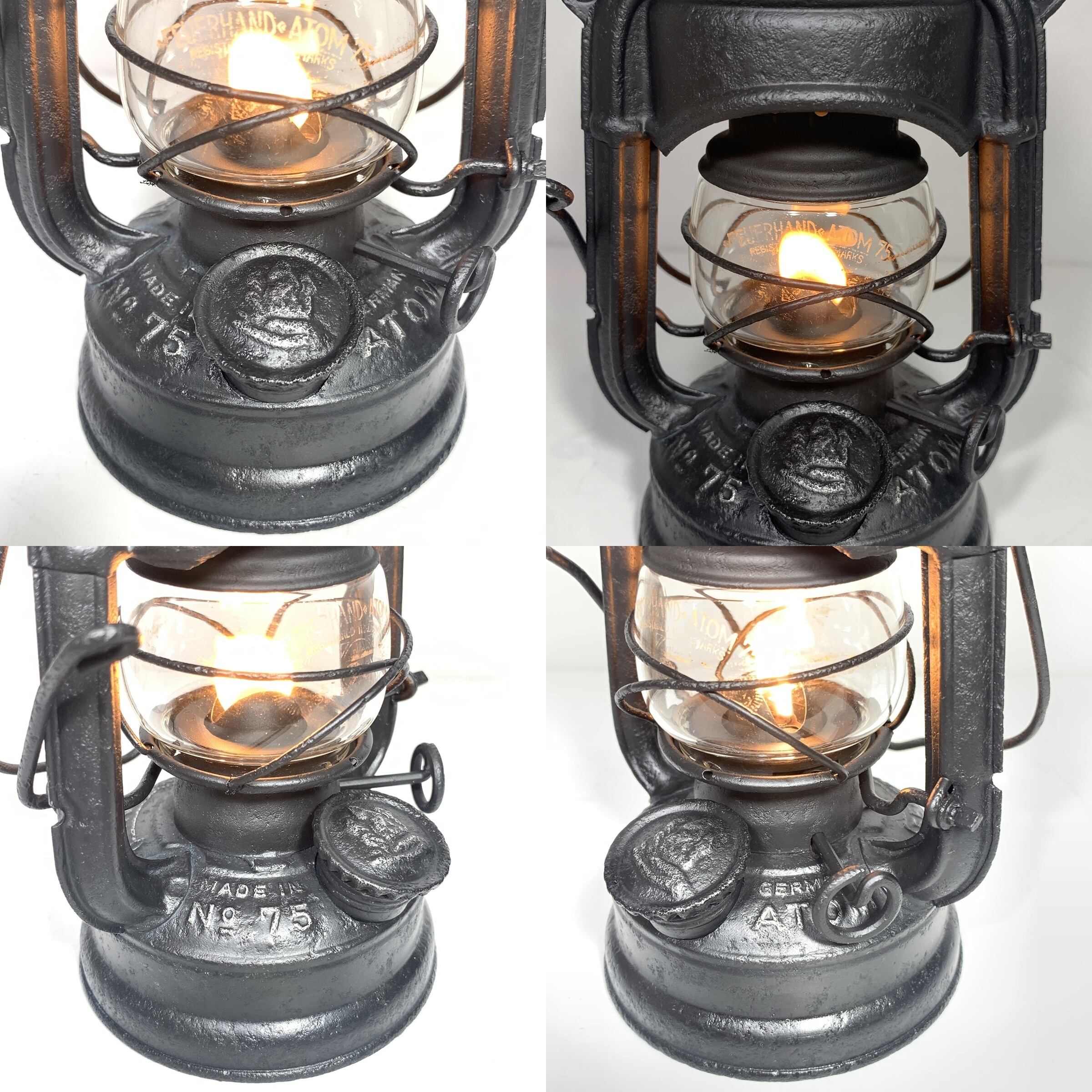 Feuerhand 75 atom StK ビンテージ ランタン 純正 JENAグローブ