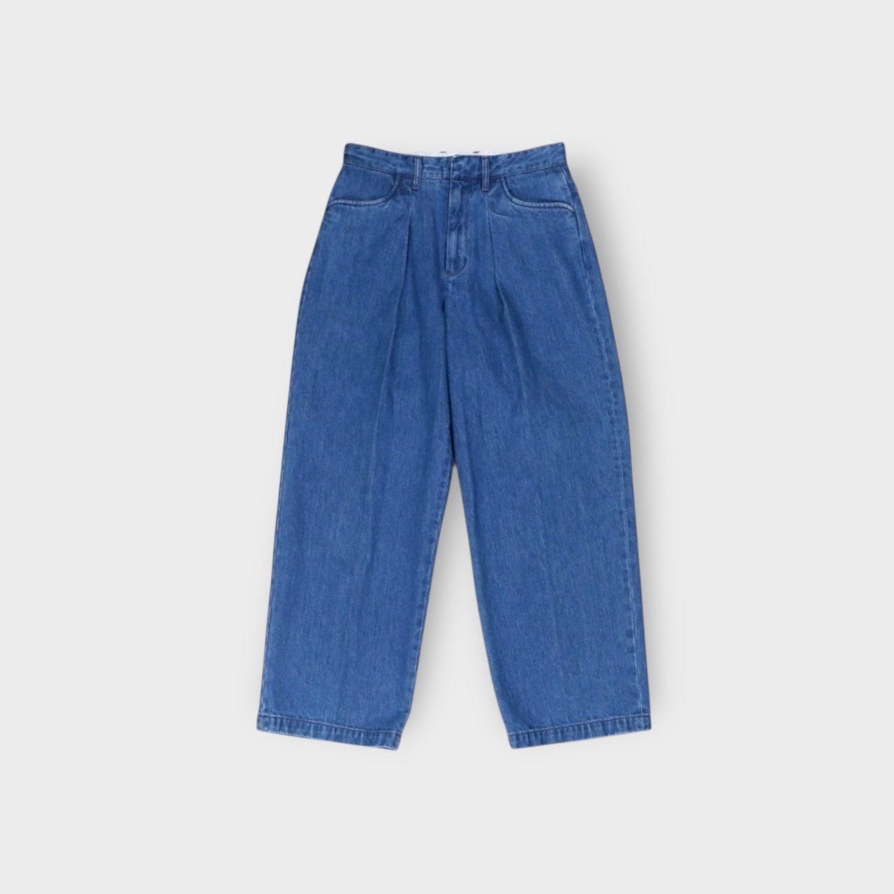 FARAH【One-Tuck Wide Pants Denim】