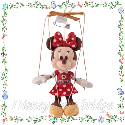 ミニー ぬいぐるみバッジ ディズニーランド 37周年 記念 ディズニーリゾート 限定 お祝い ぬいぐるみ ぬいば ストラップ キーホルダー