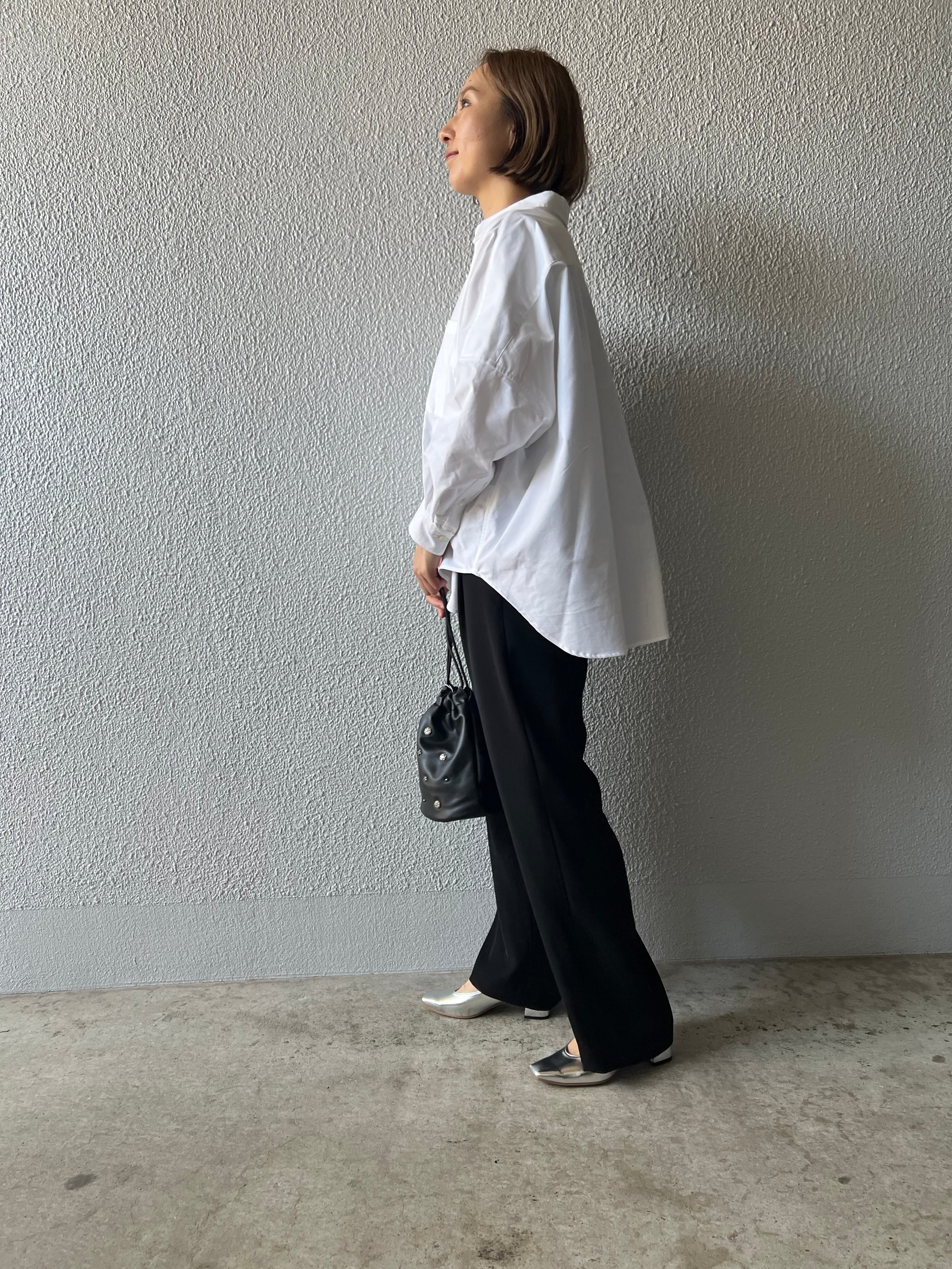 【cafune】万能とろみパンツ　セットアップ可　535630