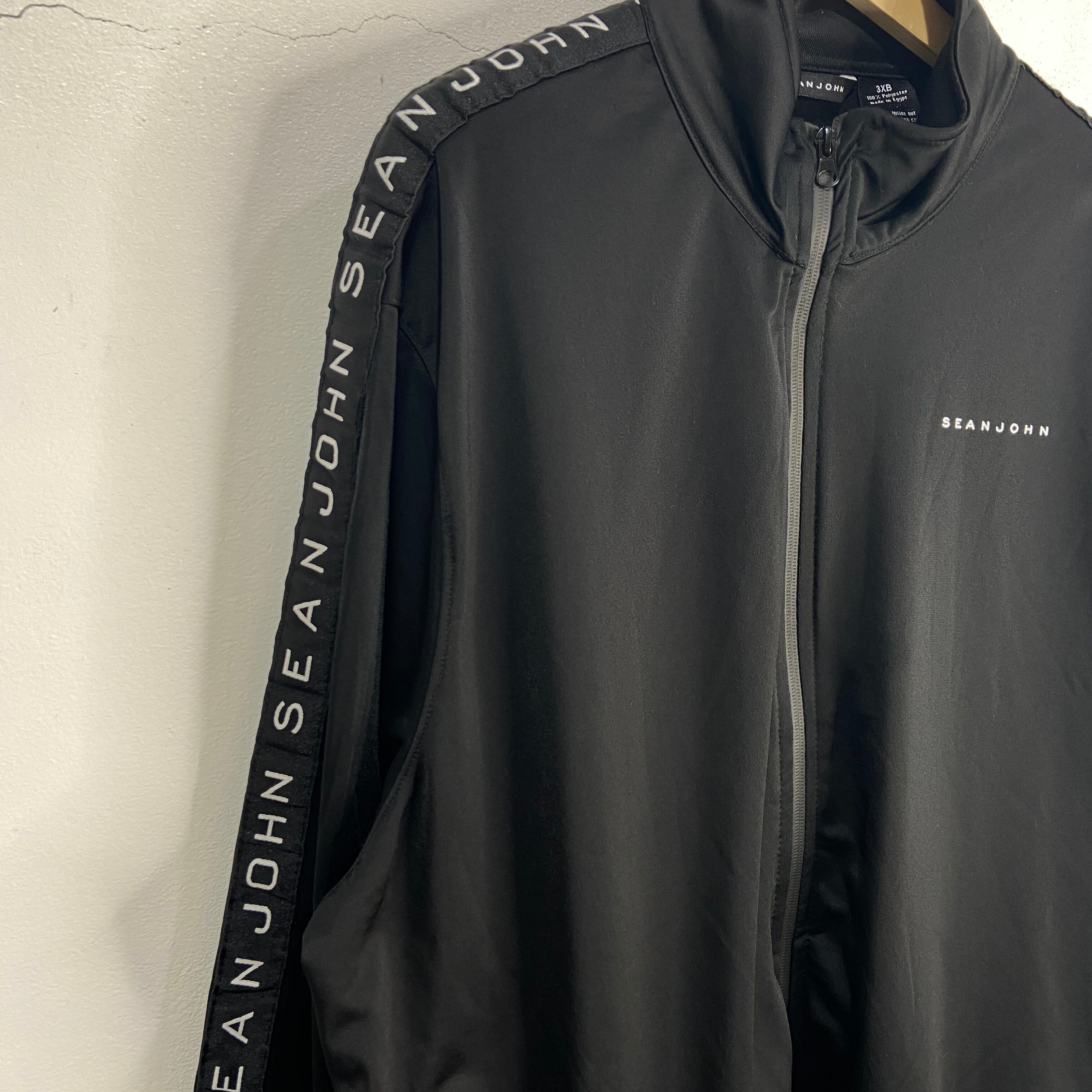 送料無料』SEANJOHN ショーンジョン トラックジャケット ブラック 3XL ...