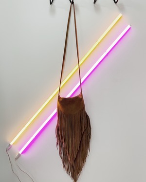 fringe suede bag