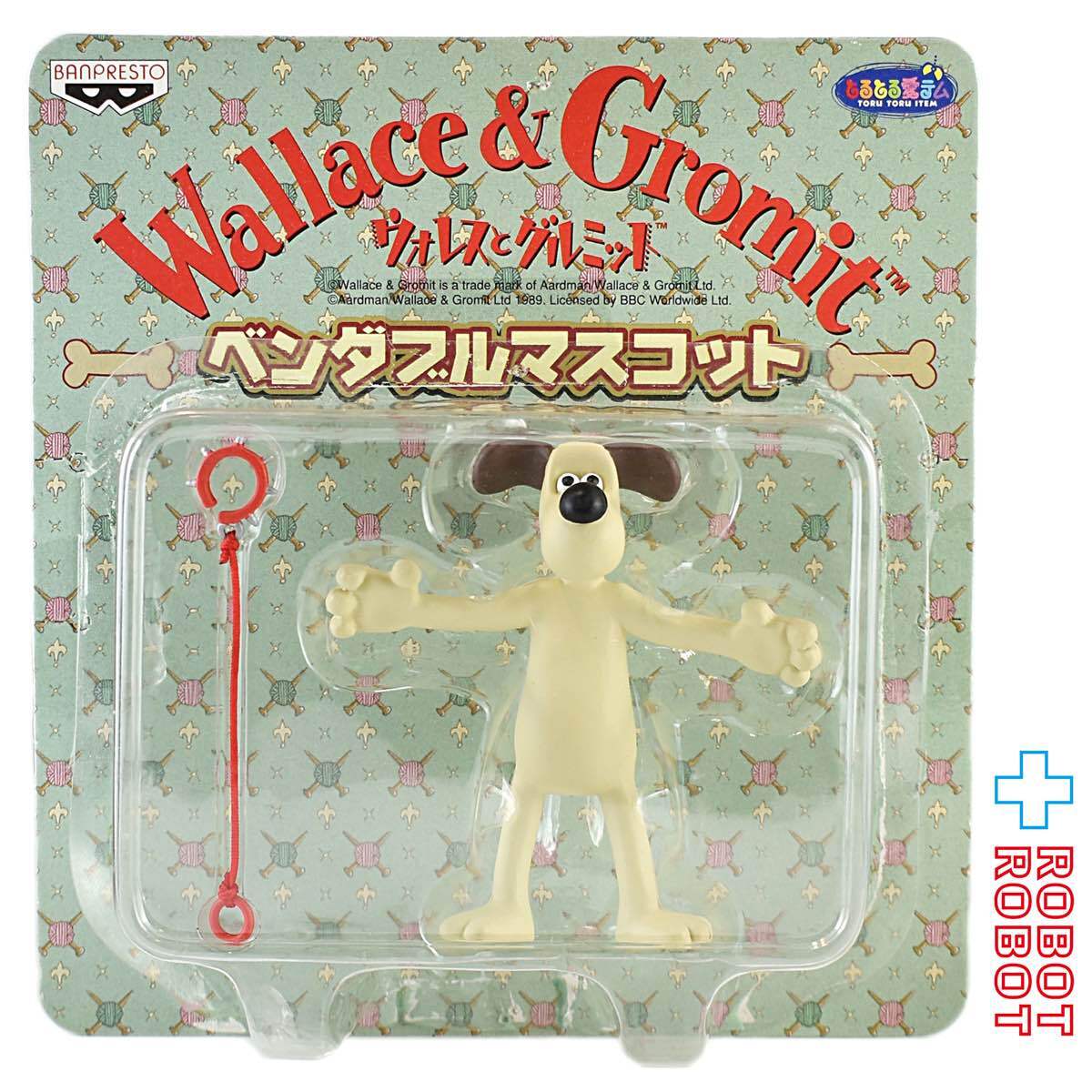 バンプレスト ウォレスとグルミット ウォレス ベンダブルマスコット 4