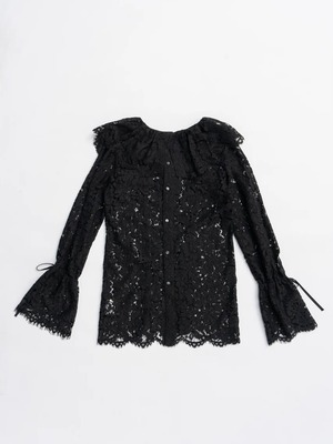 【先行予約】PRANK PROJECT プランクプロジェクト / Scallop Lace Blouse