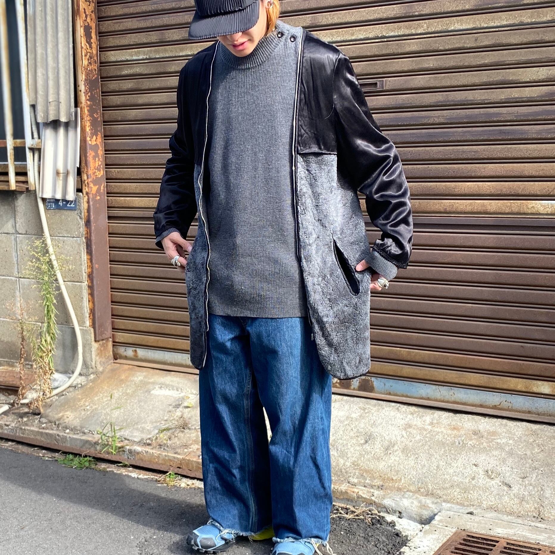 古着 LONDONFOG アウター ダウン ブルゾン ボア レディース 純正購入