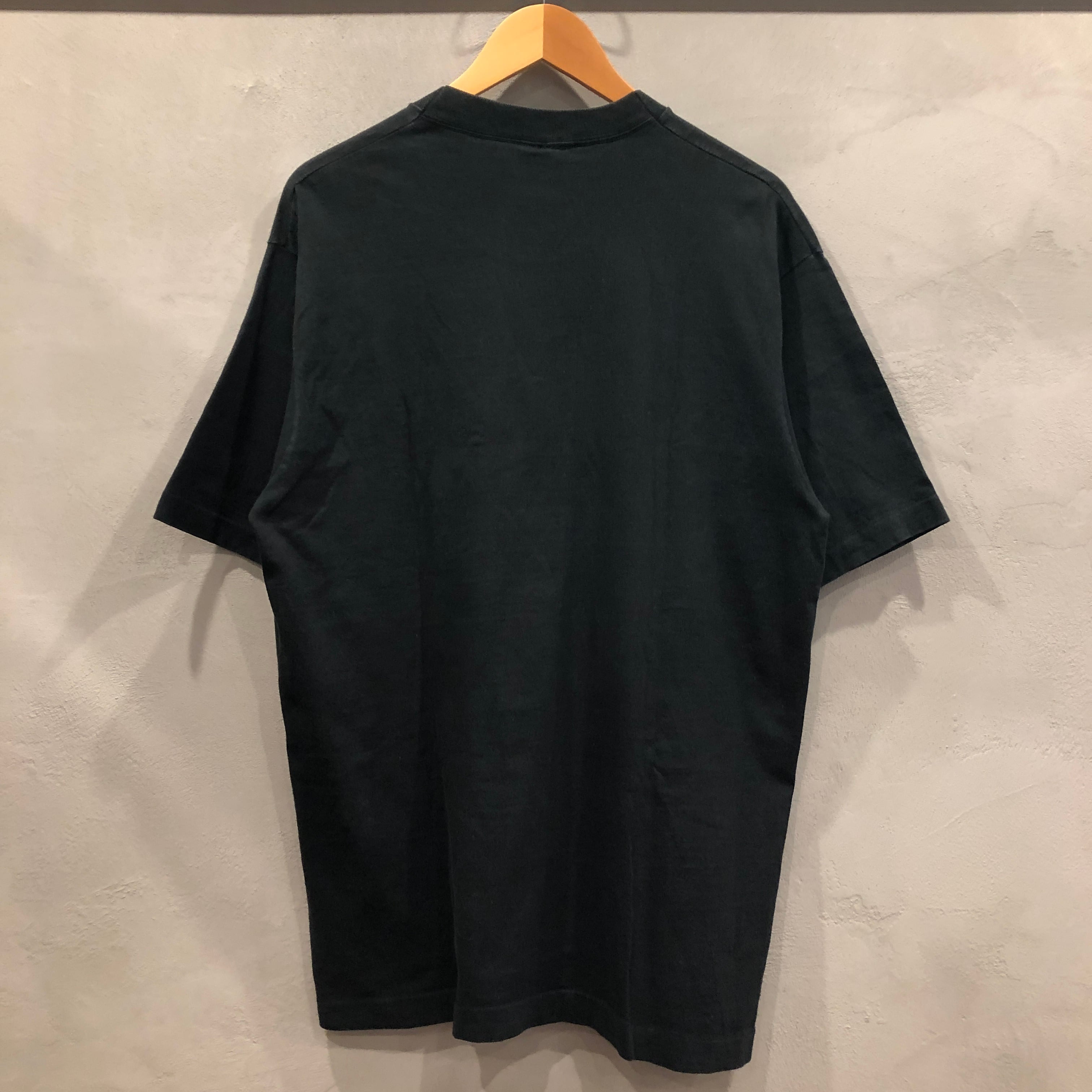 ⊕⊕1990'S FRUIT OF THE LOOM BLACK POCKET T-SHIRT | safarionline