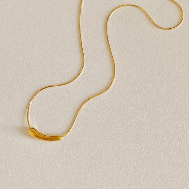 simple pendant necklace　J00512